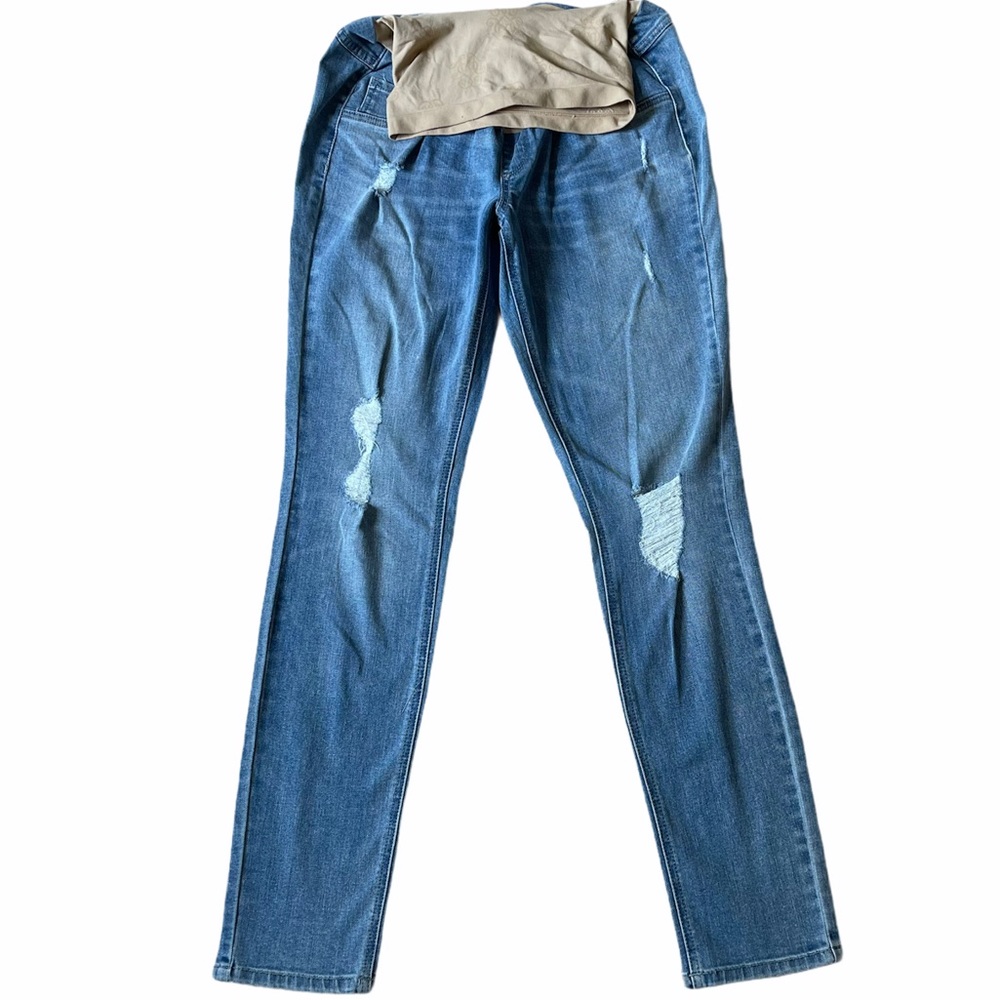 NWOT Jessica Simpson Maternity Distressed Jeans